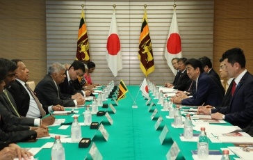 photo3: Japan-Sri Lanka Summit Meeting