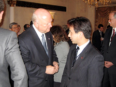 （写真）ボドマン米エネルギー庁長官と