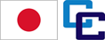 日本の国旗とカリコムのロゴマーク