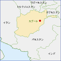 アフガニスタン・イスラム共和国地図