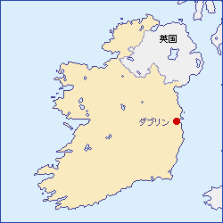 アイルランド地図