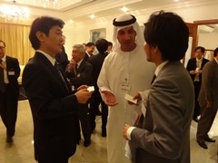 木村総理大臣補佐官のドバイ訪問2