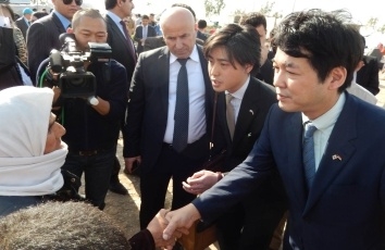 国内避難民との対話