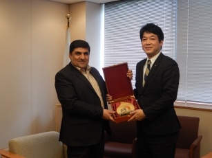 薗浦外務大臣政務官とアンサーリー・イラク地方自治・公共事業大臣との会談