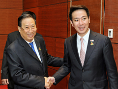 (写真)日・ベトナム外相会談-1