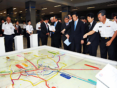 （写真）バンコク地下鉄視察