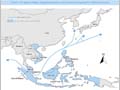 Chart I-15 Japan's Major Shipping Routes and Countries Targeted for ODA Provisions