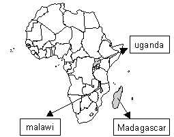 africa map