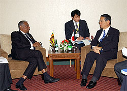 photo(Japan-Sri Lanka Foreign Ministers' Meeting)