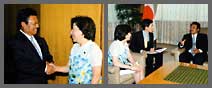 President of Palau's Visit
