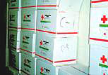Donations of Medicines and Powdered Milk