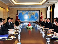 (photo)Courtesy Call on Mr. Ali Babacan, Deputy Prime Minister