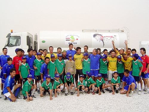 Ceremony to Present Water Tank Trucks and Feed Tanks to Samawah, Iraq