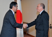 (Photo:Meeting Between Minister for Foreign Affairs Matsumoto and Minister of Foreign Affairs of Tunisia Kefi)