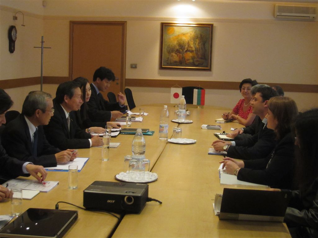 (photo)Visit to Bulgaria by Parliamentary Senior Vice-Minister for Foreign Affairs Ryuji Yamane-2