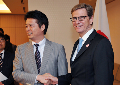 (Photo)Japan-Germany Foreign Ministers' Meeting (Outline)-1