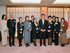 (photo) Implementation of FY2010 Local Staff Training in Japan 3