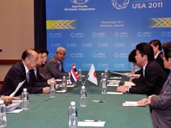 (Photo)Japan-Thailand Foreign Ministers' Meeting-2