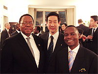 Dinner on the occasion of the visit of MEC for Education of Mpumalanga, Mr. Siphosezwe Masango