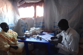 A clinic in action