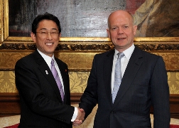 Japan-U.K. Foreign Ministers' meeting (1)