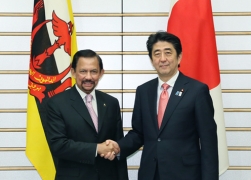 Japan-Brunei Summit Meeting (1)