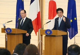 State Visit to Japan by French President François Hollande (1)