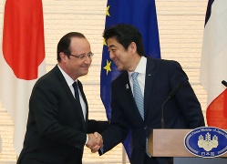 State Visit to Japan by French President François Hollande (2)