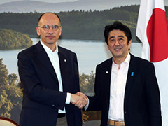 Japan-Italy Summit Meeting
