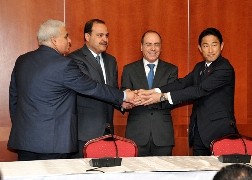 Visit to the Middle East by Foreign Minister Kishida (2)