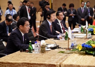 (Photo) Minister for Foreign Affairs Fumio Kishida