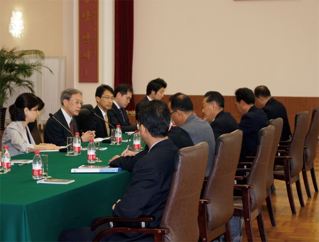 (Photo) Japan-North Korea Intergovernmental Consultations