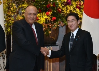 Japan-Egypt Foreign Minister’s Working Lunch