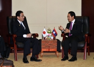 Japan-Laos Foreign Ministers’ Meeting 2