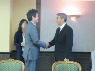 Meeting between State Minister for Foreign Affairs Sonoura and the Ambassadors from ASEAN Member Countries 1