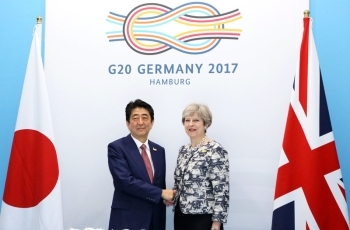 photo1: Japan-U.K. Summit Meeting