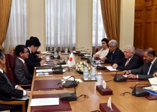 Japan-Palestine Foreign Ministers’ Meeting2