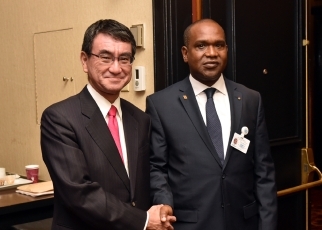 Japan-Burkina Faso Foreign Ministers’ Meeting 1