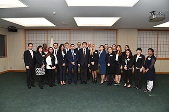 (Photo 2) Implementation of FY2017 Local Staff Training Program in Japan
