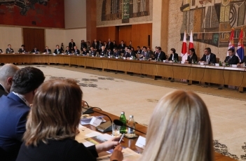 photo2: Japan-Serbia Expanded Summit Meeting and Summit Dinner Meeting