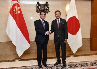 Japan-Singapore Foreign Ministers’ Meeting 1