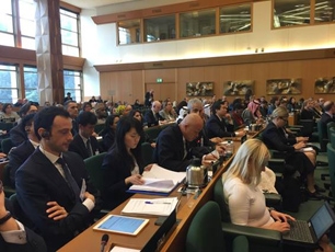 (Photo 1) Extraordinary Ministerial Conference “Preserving Dignity and Sharing Responsibility - Mobilizing Collective Action for UNRWA”