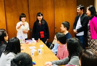 photo1: Exchange with local Japanese Americans’ community