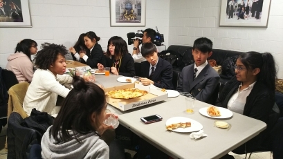 photo7: Exchange with local students
