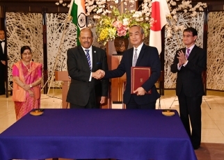Signing and Exchange of Notes Concerning Yen Loans to India 2