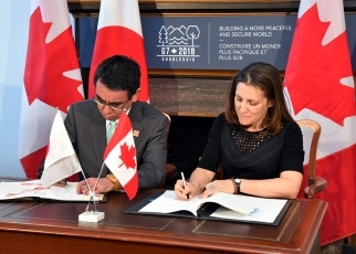 Japan-Canada Foreign Ministers’ Meeting4