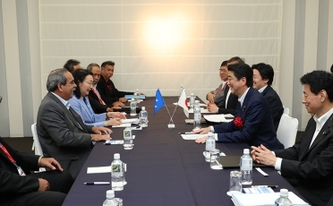 Japan-Micronesia Summit Meeting