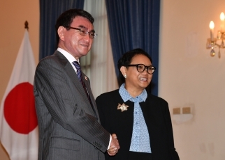 Japan-Indonesia Foreign Ministers' Meeting1