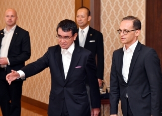 Japan-Germany Foreign Ministers’ Meeting and Working Lunch 1