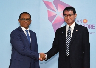 Japan-Timor-Leste Foreign Ministers’ Meeting 1